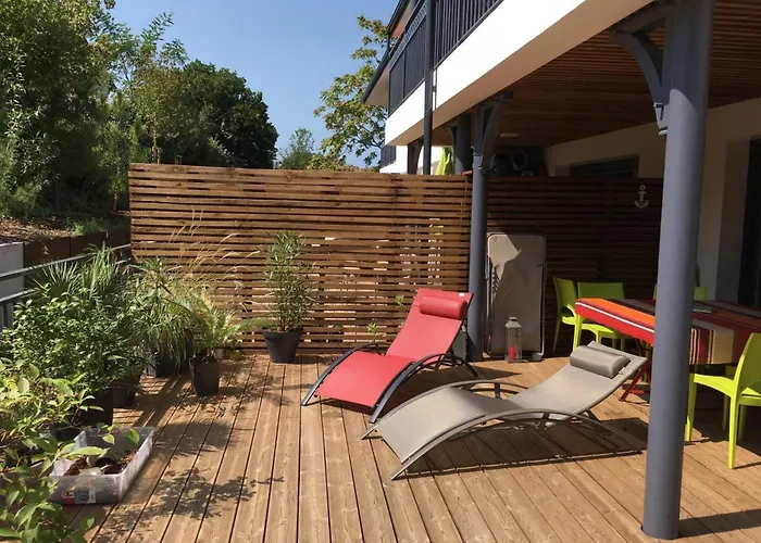 Bel Appartement Proche Centre Ville Avec Terrasse Et Parking Pour 6 Personnes A Arcachon - Fr-1-474-63